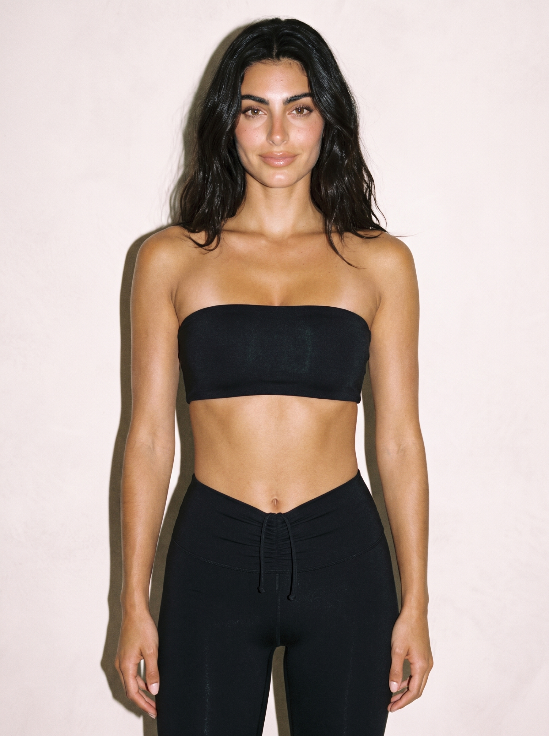 Nina Comfort Bra in Black, front close up